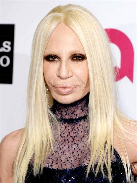 cuanto mide donatella versace|donatella versace personal life.